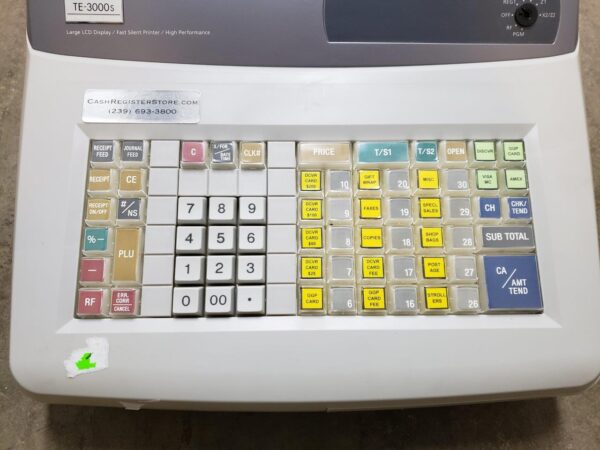 Casio TE-3000s Electronic Cash Register