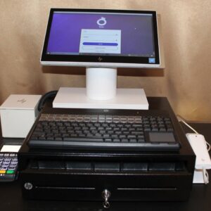 Complete HP POS Solution based on HP Engage One All-in-One System model 141