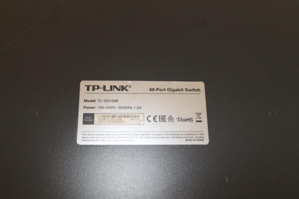 TP-Link TL-SG1048 48-Port Gigabit Rackmount Switch - Image 6