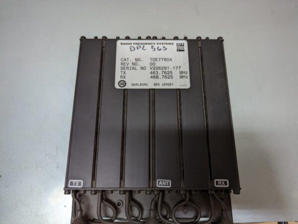 Motorola XPR8300 UHF Repeater, Model AAM27TRR9JA7AN + RFS Radio Frequency Systems Mobile Duplexer TDE7780A + Antena - Image 35