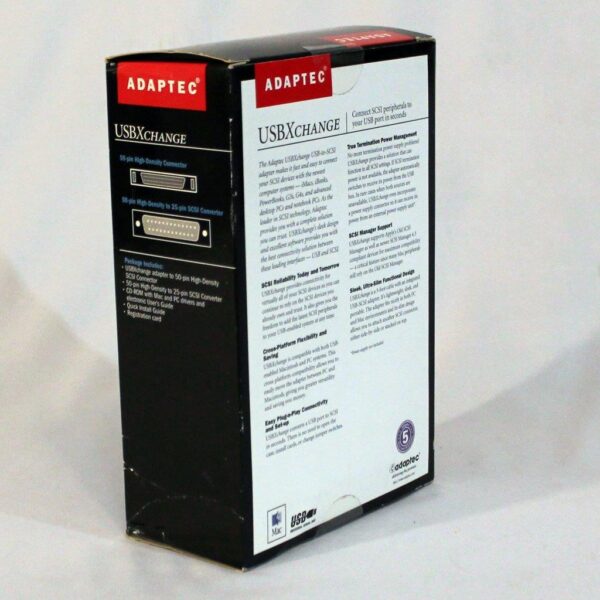 Adaptec USBXchange Kit Model 1856600 USB to SCSI Adapter FX0C12400AY - Image 4