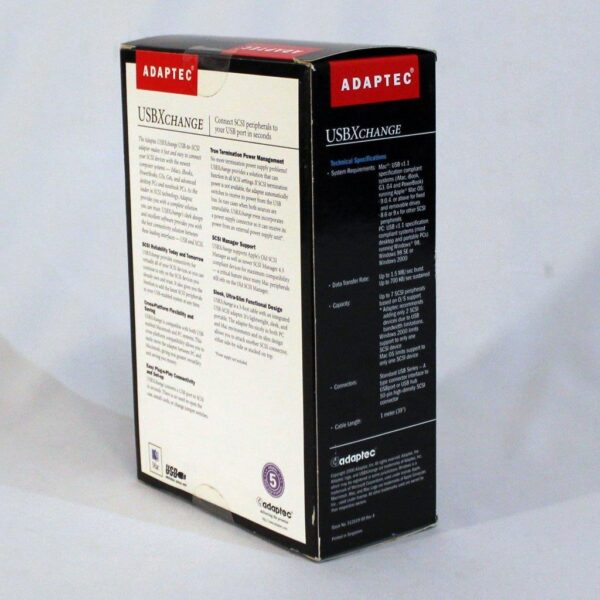 Adaptec USBXchange Kit Model 1856600 USB to SCSI Adapter FX0C12400AY - Image 5