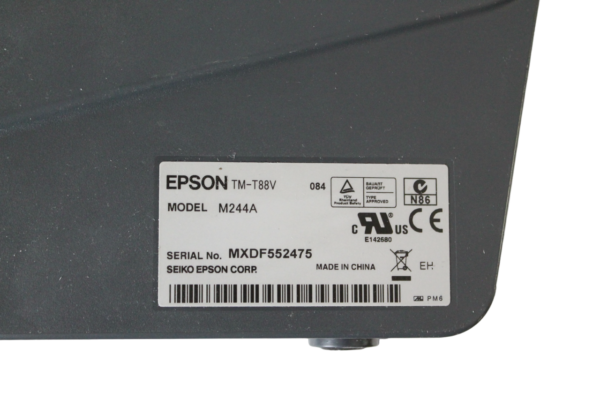 Epson TM-T88V Thermal Receipt Printer Model M244A Power Adapter Included - Image 2