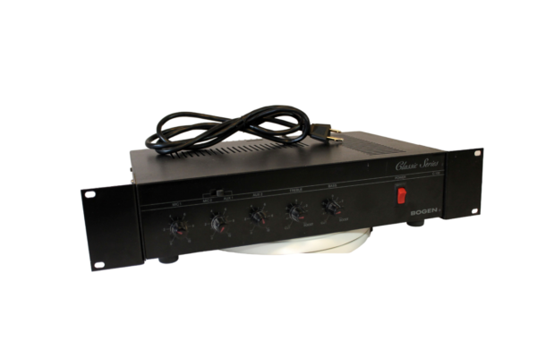 Bogen C100 Public Address Mixer Amplifier with rack mount ears (100W) Used, Tested, Working - Image 2