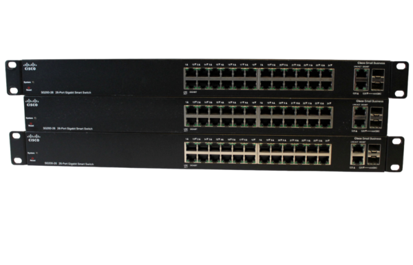 Cisco SG200-26 26-Port Gigabit Smart Switch with Rack Mount Ears | Used, Working - Image 17