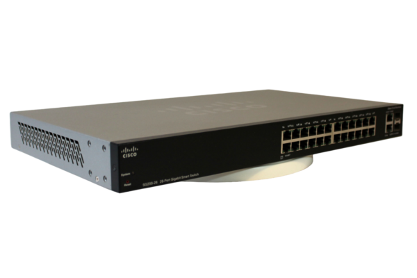 Cisco SG200-26 26-Port Gigabit Smart Switch with Rack Mount Ears | Used, Working - Image 20