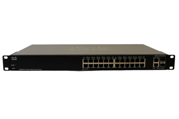 Cisco SG200-26 26-Port Gigabit Smart Switch with Rack Mount Ears | Used, Working - Image 31