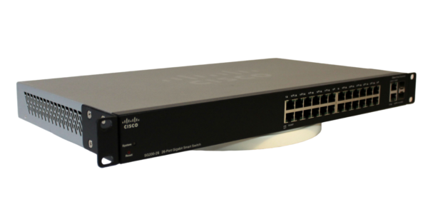 Cisco SG200-26 26-Port Gigabit Smart Switch with Rack Mount Ears | Used, Working - Image 33