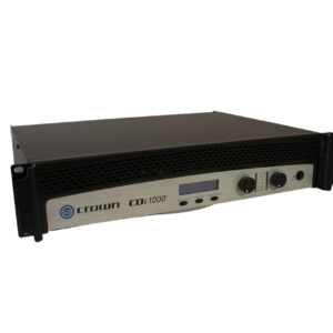 Crown CDi 1000 Two-Channel, Professional Power Amplifier with rack mount ears