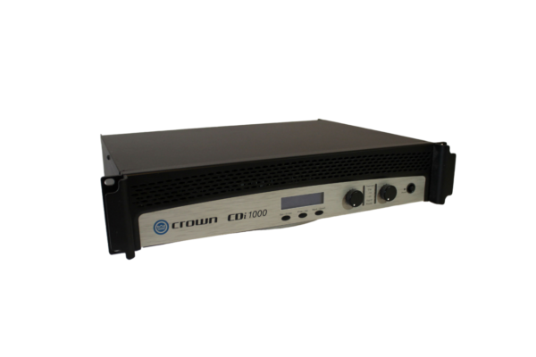 Crown CDi 1000 Two-Channel, Professional Power Amplifier with rack mount ears
