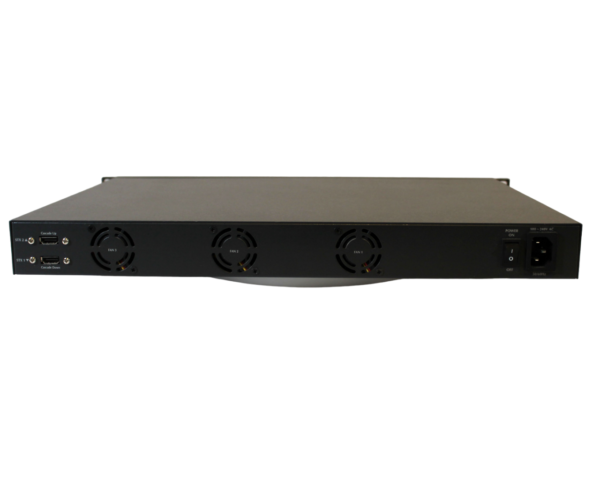 i3-International Annexxus Cortex Stackable PoE Video Network Switch SW-24400 with rack mount ears - Image 11