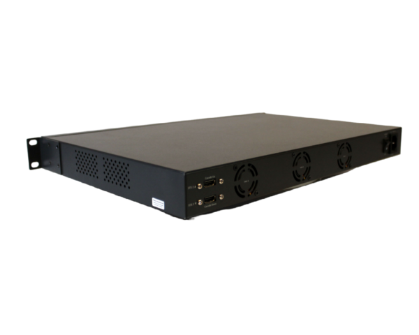 i3-International Annexxus Cortex Stackable PoE Video Network Switch SW-24400 with rack mount ears - Image 12