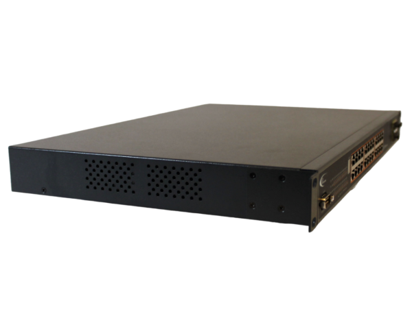 i3-International Annexxus Cortex Stackable PoE Video Network Switch SW-24400 with rack mount ears - Image 7